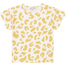 Liewood Children's Clothing Liewood Dakawa printed cotton T-shirt yellow Y