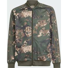 Outerwear Adidas Camo SST Track Jacket Trace Khaki