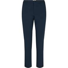 Freequent Broeken & Shorts Freequent Chino Solvej - Navy