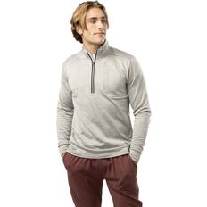 Bauer Tröja 1/2 Zip FLC Texture Sr Grey