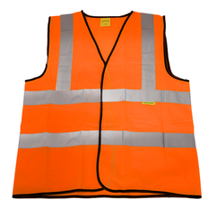 Ropa Sealey WorkSafe Hi Vis Waistcoat Orange