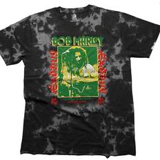 Tie Dye Clothing ROCK OFF Exodus European Tour Dye Wash Fashion T Shirt Black