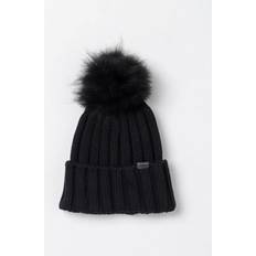 Kaschmir Mützen Woolrich Mütze Damen Schwarz