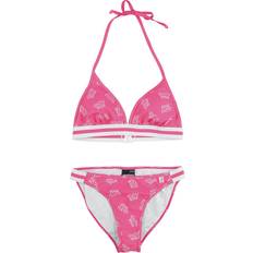 Dame - Rosa Bikinisett Pink Floyd Bikinisett EMP Signature Collection til Damer rosa-hvit