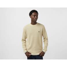 Fred Perry Maglioni Fred Perry Waffle Knit Sweatshirt, Beige