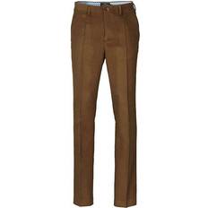 Laksen Belgravia Moleskin Trousers Bronze