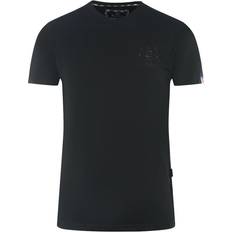 Aquascutum Abbigliamento Aquascutum London Tonal Aldis Logo Black T-Shirt