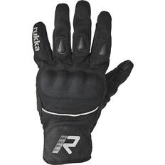 Motorcycle Equipment Rukka Ladies Leather Textile Gloves - Black Woman