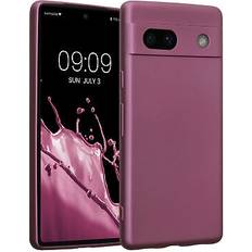 Google Pixel 7a Mobile Phone Cases Kwmobile TPU Smartphone Case Metallic Look Pixel 7a