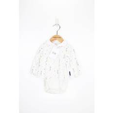 M Bodysuits Polarn O. Pyret Baby Bodysuit White 4-6m x 68