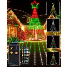 21FT Decorations Star String Lights, Smart RGB