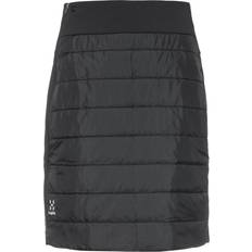 Polyamide Skirts Haglöfs Mimic Skirt Women True Black Outdoor Shorts