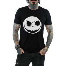 Nightmare Before Christmas Jack Skellington Cotton T-Shirt Black