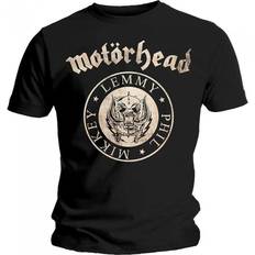 Motörhead T-shirts Motörhead Unisex Adult Undercover Newsprint Seal T-Shirt Black