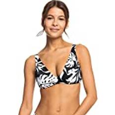 Floreado - Mujer Trajes de baño Roxy Love The Oceana Top de Bikini Triangular Alargado para Mujer