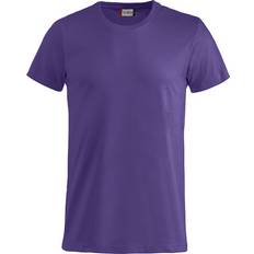 Clique T-shirts Clique Basic T-Shirt Lilac