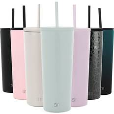 Simple Modern Insulated Tumbler with Lid and Straw 710ml Travel Mug