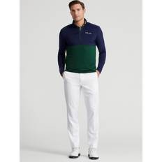 Polo Ralph Lauren Polo LONG SLEEVE HALF ZIP Stretch Midlayer grün