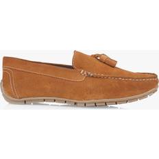 Zilver Loafers Monza Schoenen - Bruin