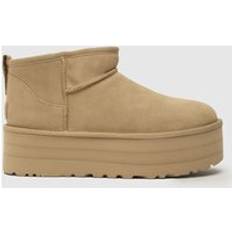 UGG ultra mini platform boots in sawdust Sawdust EU 36