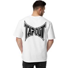 Tapout T-shirt för män oversize Creekside, vit/svart, XL, 940010
