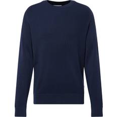 NN07 Kevin Ribbed Sweater - Navy Blue