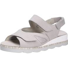 Waldläufer Højhælede sko Waldläufer Denver Stein Sandal - Grå Nubuck
