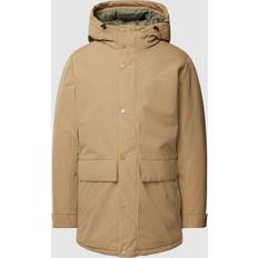 Jack & Jones ORIGINALS Parka, verstellbare Stehkragen, für Herren, beige