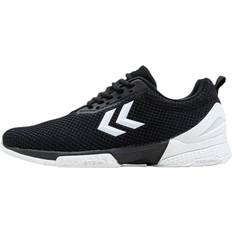 Black Handball Shoes Hummel Aerocharge Fusion STZ Zapatos - Black/Negro