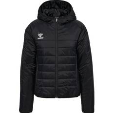 Hummel Hooded Puffer Jacket - Noir