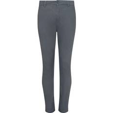 Chinos - Denim Trousers AWDis So Denim Mens Adam Slim Chinos 32L Slate