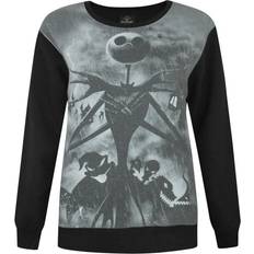 Donna - Maglione natalizio Maglioni Nightmare Before Christmas Sublimation Sweater Black