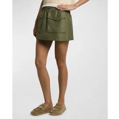 Turquoise - Women Skirts Moncler Cargo Mini Skirt TURQUOISE IT 12 US