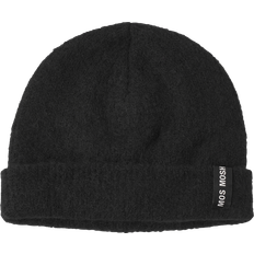 Mos Mosh Dame Tilbehør Mos Mosh Hue mmThora Knit Hat Sort ONE