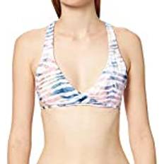 Zebra Bikinis Hurley Dam W Zebra Färg Tvätt Wrap Top Bikinitopp Rostrosa