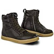Motorcycle Equipment Shima Blake Perforated Motorcycle Shoes Leather Breathable - Brown Man