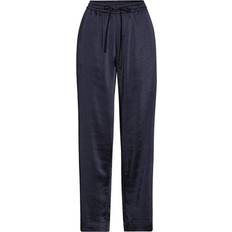 Karmamia Copenhagen Bukser & Shorts Karmamia Copenhagen Garcia Pants NAVY RICH SATIN