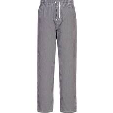 Portwest Pantaloni da lavoro Portwest Herren Kochhose "Bromley" 100% Baumwolle Schwarz