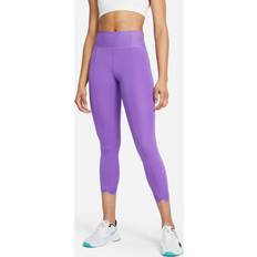 Nike One Luxe Icon Clash tights Damer Tøj Lilla