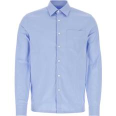 Nylon Chemises Prada Powder Blue Poplin Shirt