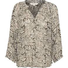 Paisley Overdeler Part Two Bluse - Beige