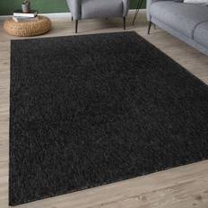 THE RUGS Flex Collection Low Pile Solid Grey