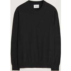 NN07 Tøj NN07 Ted Merino Crew Neck Pullover Black
