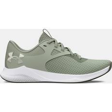 Under Armour Green Sneakers Under Armour Charged Aurora Trainers Green Woman