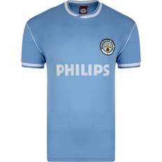 Score Draw Manchester City 1986 Retro Football Shirt