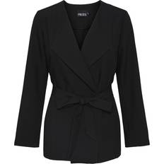 Tessuto Riciclato Blazer Pieces Blazer 'Bosella' - Nero