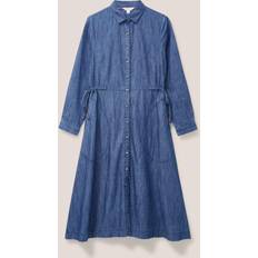 Organic - Women Dresses White Stuff Jade Denim Shirt Dress