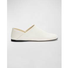 Loewe Toy leather slippers white