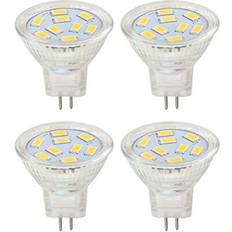 LED MR11 Light Bulbs 2W 12V, GU4 Warm White 3000K 20W Halogen Equivalent, MR11 G4/GU4.0 LED Light Bulb for Home, Landscape, Recessed, Track Lighting