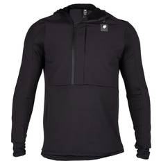 Radfahren Oberteile Fox defend thermal hoodie schwarz